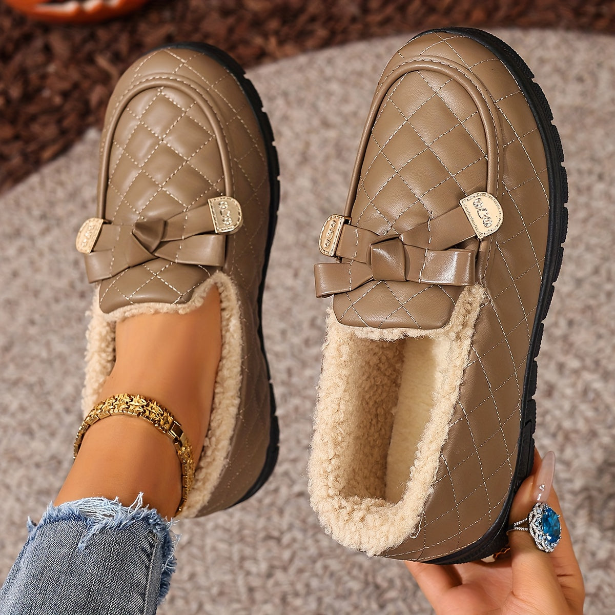 Vera – Chaussures Chaudes à Confort Quotidien