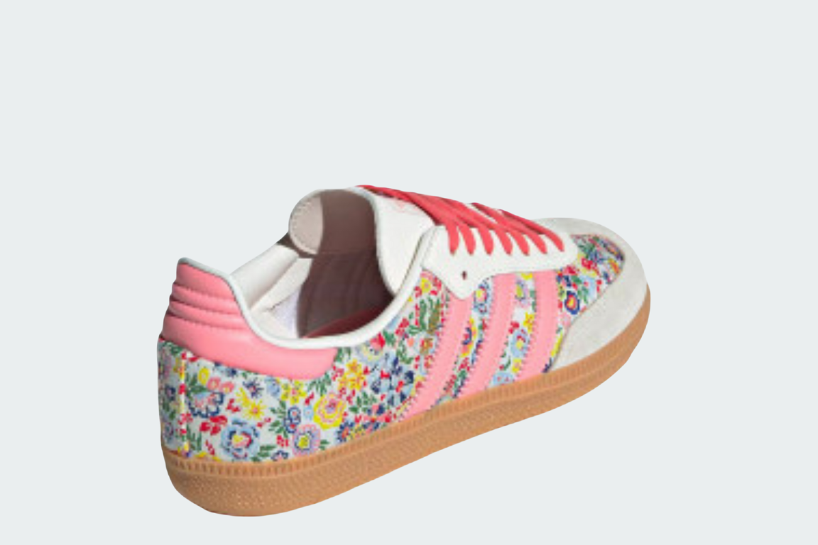 London Floral Embroidered Sneakers