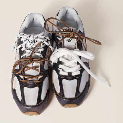 530 SL Runner – Deco’ Calf Leather & Suede Edition (Black / White)