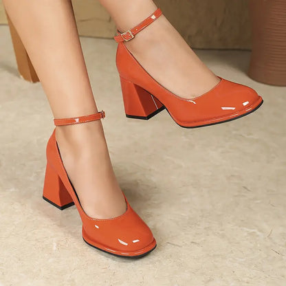 Camille | Escarpins Vernis Élégants