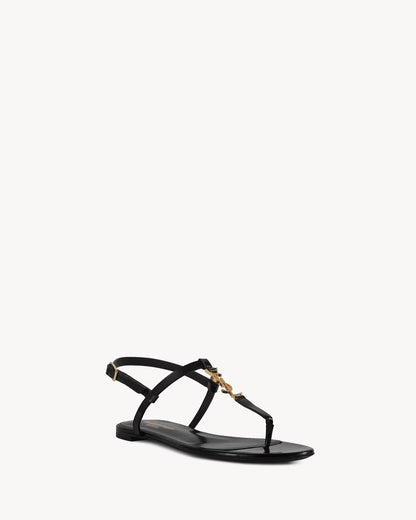 Cassandra patent leather sandals