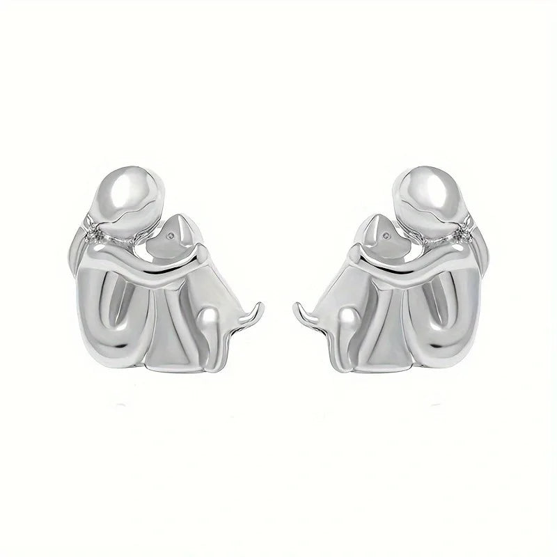Lisa™ - Boucles d’Oreilles Icône Chien