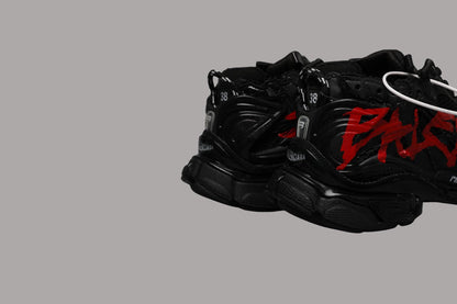BLCG Runner Black Red Graffiti